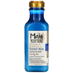 1+1 Maui Moistue 헤어 케어 너리쉬 모이스처 코코넛 밀크 컨디셔너 한 용 3, 2개, 385ml