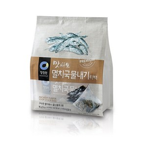 청정원 맛선생 멸치국물내기 티백 80g x 3개