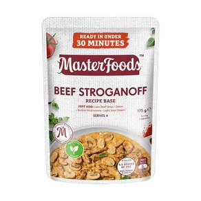 호주 마스터푸드 비프 스트로가노프 소스 175g Mastefoods Beef Stoganoff, 1개