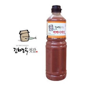 (롯데백화점)(김명수젓갈)3년발효 국산 뻑뻑이액젓 900ml (멸치 꽁치액젓), 1개