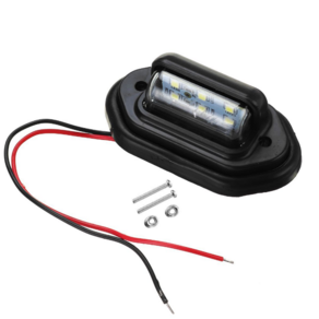 락모터스 자동차 12V-24V 다용도 LED 언더램프 블랙 자동차실내등 번호판등 차폭등 화물차 트럭 차량용, 다용도언더램프(블랙1PCS), 1개