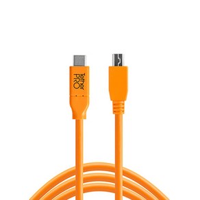 테더툴스 USB-C to 2.0 Mini-B 8-Pin (4.6m), 1개