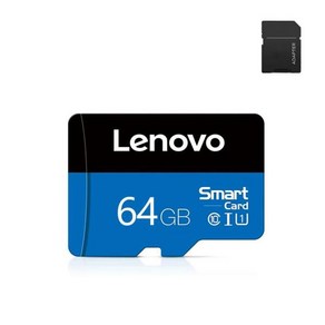 휴대폰/컴퓨터/카메라 용 Lenovo 레노버 SD 1TB 마이크로 TF 미니 카드 256GB 512GB 128GB 64GB 메모리 플, 09 64GB Blue, 1개