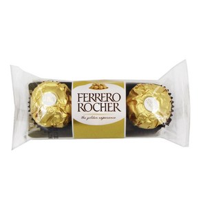 [달콤박스] 페레로 로쉐 3T 38g 이탈리아 초콜릿 FERRERO ROCHER, 3개