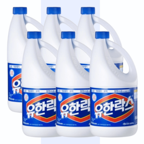 유한락스 레귤러, 6개, 2L