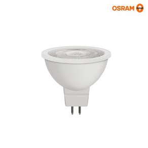 오스람 LED MR16 12V 4.5W 6W, 12V 6W 2700K 전구색(주황빛)