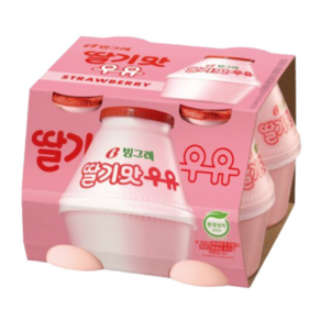 빙그레 단지우유, 32개, 240ml