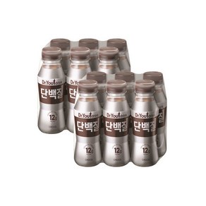 단백질음료 닥터유 프로틴 단백질 드링크 초코맛 12개, 240ml