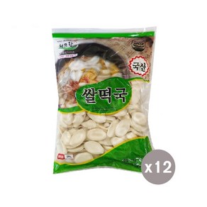 [해뜨락]국산떡국 1kg 10개 1박스