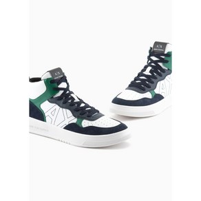 ARMANI EXCHANGE High top spoty sneakes XUZ040-XV601 Blue