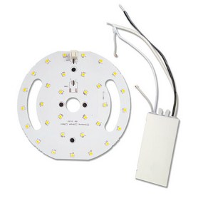 MD 원형 직부 모듈 세트 15W 백색 리폼 교체 LED, 백색 6500K, 1개