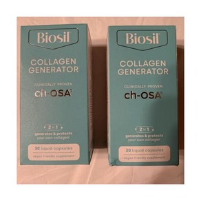 Biosil Collagen Geneato Clinically Poven ch-osa 60 Liquid Capsules (30x2) NEW 758656, 2개