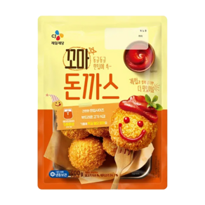 CJ 꼬마 돈까스, 400g, 4개