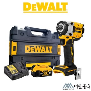 디월트 신제품 20V 컴팩트 임팩트 렌치 DCF922N P1 P2 1/2인치 610Nm DCF880후속, DCF922P1(케이스+배터리1개+충전기), 1개