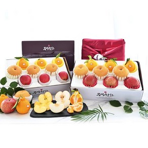 [우체국쇼핑][금상첨화] 배 사과 한라봉 3+3+3 혼합과일 선물세트 알뜰형3kg/고급형4kg, 1개, 알뜰형3kg