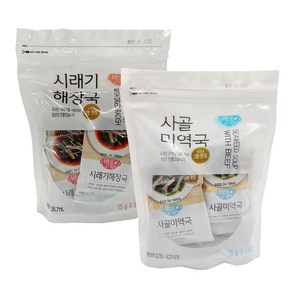 바로먹쿡 시래기 해장국 75g+사골 미역국 75g, 1개