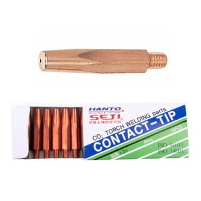 국산 co2 팁 TIP 1.2 1.4 1.6 mm 1통 10개입 택1 가이드 토치 헤드 용접 와이어 용접봉, Co2 TIP 1.2파이(10EA), 1개