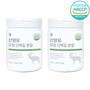 경성건강원 산양유 유청 단백질 분말, 300g, 2개