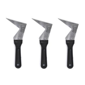 칼헤라 (3개) 철헤라 껌칼 갈고리헤라 스크래퍼 스크레퍼, 3개