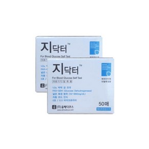 지닥터 혈당시험지 100매 26년7월, 1개