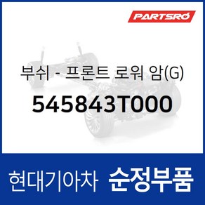 부쉬-프론트 로워 암(G) (545843T000) K9 KH 에쿠스 VI, 1개