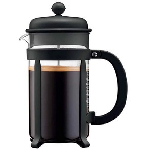 Bodum 34oz Java French Press Coffee Maker High-He Bodum 34온스 자바 프렌치 프레스 커피 메이커 고열 붕규산 유리 블랙 - 포르투