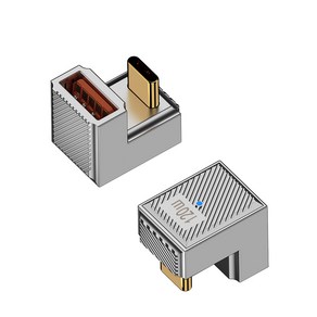 COMS C타입 PD변환젠더 C to A 3.0 120W 6A 꺾임 JA260, 1개