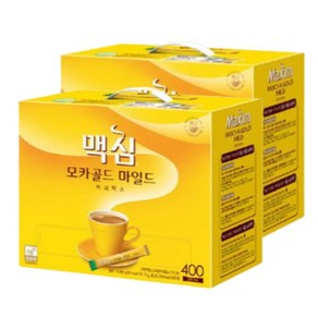 맥심 모카골드 마일드 커피 믹스, 400개입, 2개, 12g