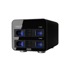 넥스트 2BAY USB 3.0 하드랙타워 NEXT-702U3 RAID