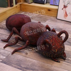 대왕 개미 쿠션 개미인형 무쓸모 마니또 선물 친구 선물, 46cm, 1개