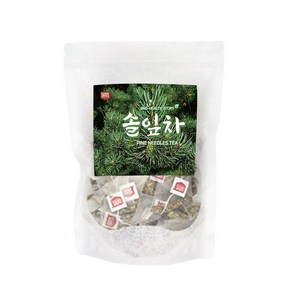 BMS 솔잎차티백 솔잎 소나무잎 차 티 말린 건 분말 가루 음료 건강차 국산 100프로, 1g, 1개, 1개, 60개입