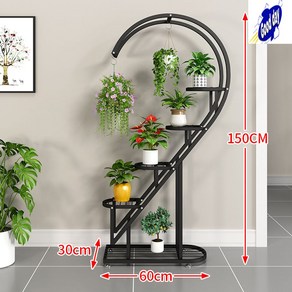 거실화분정리대 받침대 철제프레임 발코니 거치대 진열대 엔틱 꽃