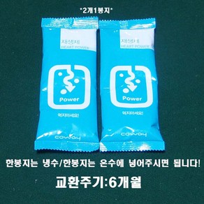 코웨이 룰루연수기 BB10 파워재생제 2개 1봉지 (6개월교환), 1개