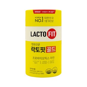 락토핏 생유산균 골드 프로바이오틱스 아연 50포 1통, 2g * 50포 1통, 2g, 1개