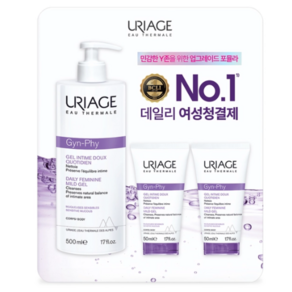 유리아쥬 진피 데일리 여성청결제 500ml+50ml+50ml 코스트코, 1개