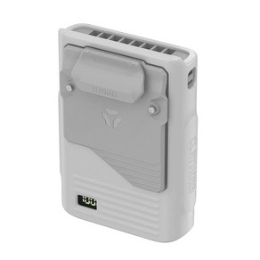 크레모아 CLFN-CL01B 휴대용 충전 선풍기 클립팬 저소음 BLDC 미니팬 캠핑 낚시 라이트그레이