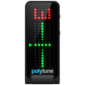 티씨 폴리튠 클립 튜너 블랙 TC PolyTune Clip Black 기타조율