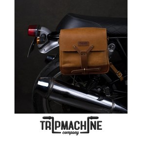 트립머신 오토바이 Messenge Bag Vintage Tan MBTN