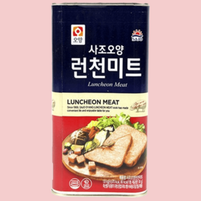 사조오양 런천미트 1.8kg 부대찌개 햄 스팸 대용량 업소용 부대햄, 1개