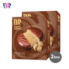 배스킨라빈스 쫀떡궁합 크림파이 22g x 24개입, 24개