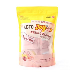 종근당건강 락토조이 구미젤리 600g(25gx24봉) 복숭아맛 망고맛 코스트코 유산균젤리, 25g, 1개