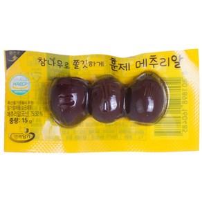 행복담기 참나무로 쫄깃하게 훈제 메추리알, 15g, 60개