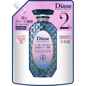 일본직발송 6. DIANE 다이안【대용량】샴푸 [밤의 딥 보수] 미드나이트 베리의 향기 퍼펙트 뷰티 엑스트라, 꽃, 660ml x 1, 1개, 660ml