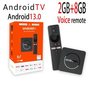 안드로이드 ATV 스마트 TV 박스 안드로이드 100 올위너 H313 2GB 16GB 2G 8G 듀얼 와이파이 안드로이드 TV BT50 4K HD 셋톱 박스 미디어 플레이어, 5) 영국 플러그  2G8G, 없음