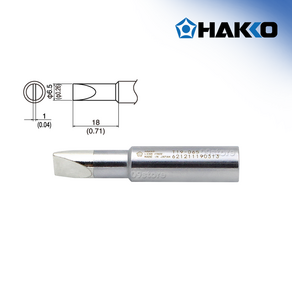 HAKKO T19-D65 인두팁 FX-601 FX-8805, 1개