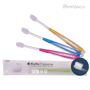 본니 102sh 점심칫솔 치과용 (알뜰포장) 4개, 1개입