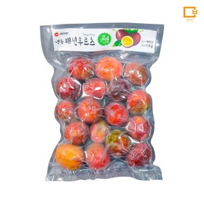 모디바 냉동과일 패션후르츠 (백향과) 생과 1kg, 1개