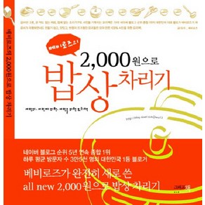 베비로즈의 2000원으로 밥상 차리기, 상품명