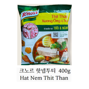 베트남 핫넴투티 조미료 Hat Nem Thit Than 400g, 1개