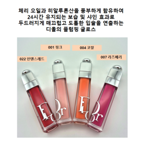 디'올뷰티 NEW 어딕트 립 맥시마이저 리뉴얼 [백화점정품], 007 라즈베리, 6ml, 1개